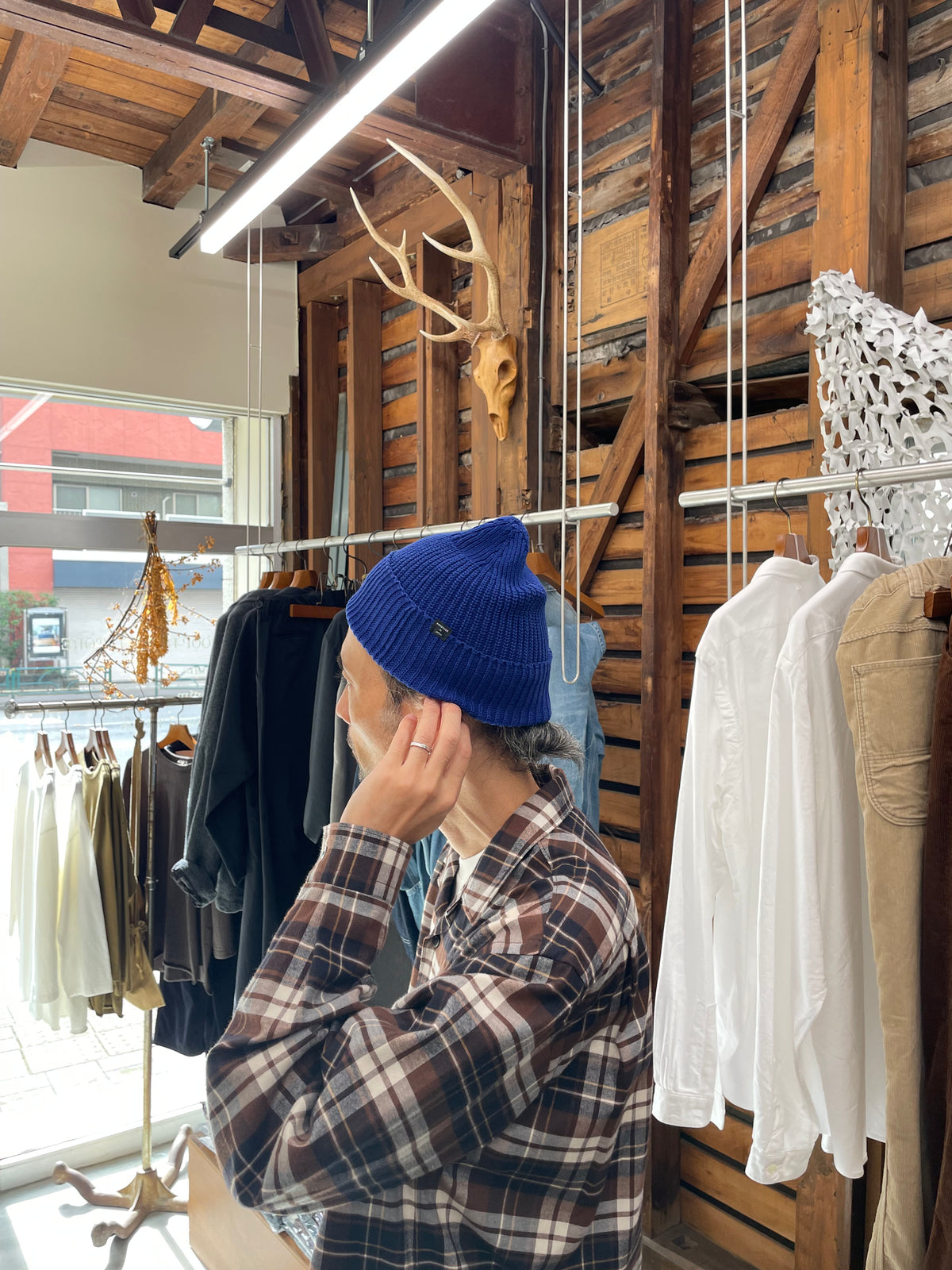 CDP INDIGO WACH CAP (BLUE INDIGO) / CDP インディゴワッチキャップ (ブルーインディゴ)