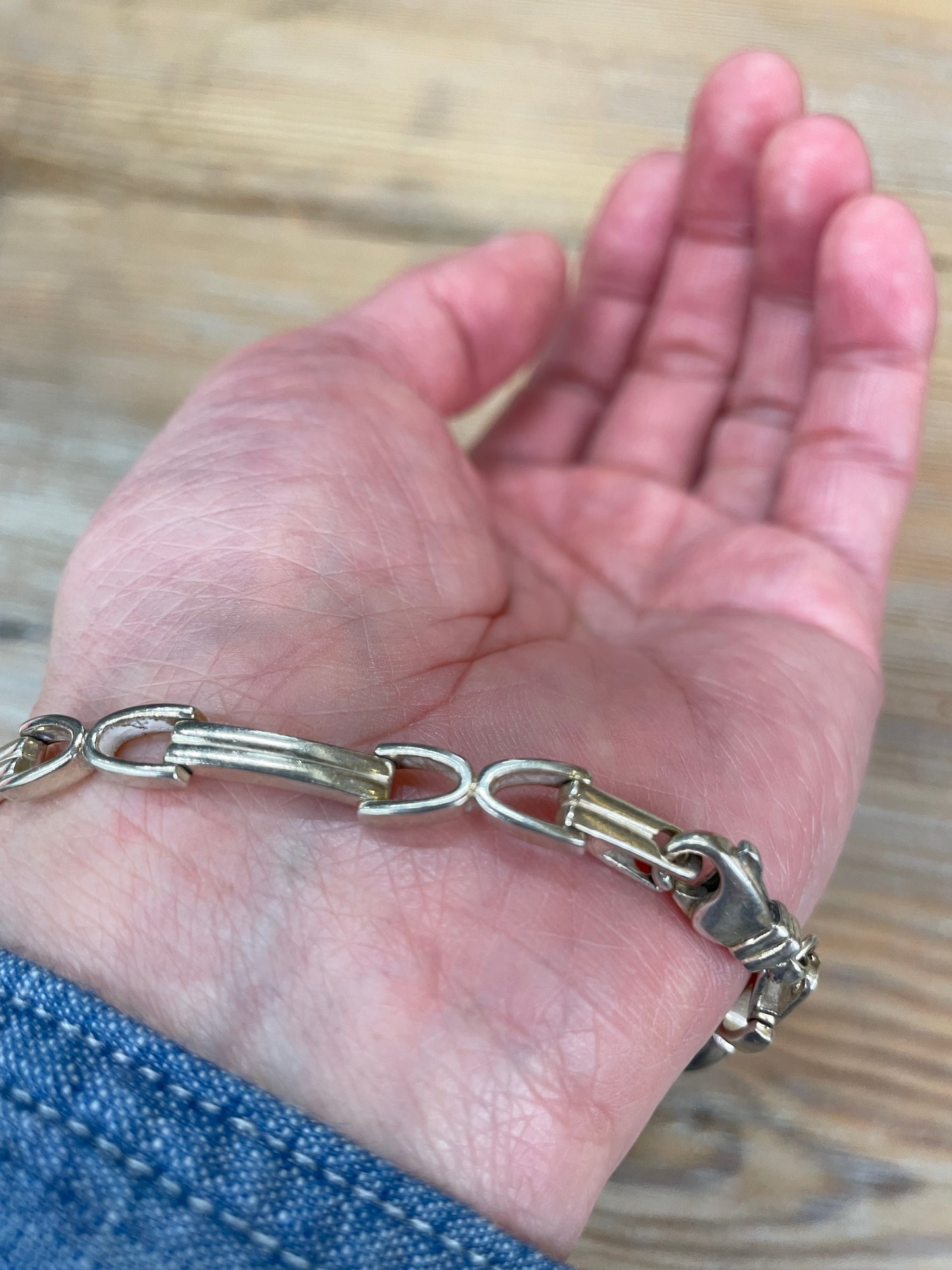 アンティークシルバーブレスレット UK / Antique Silver Bracelet UK