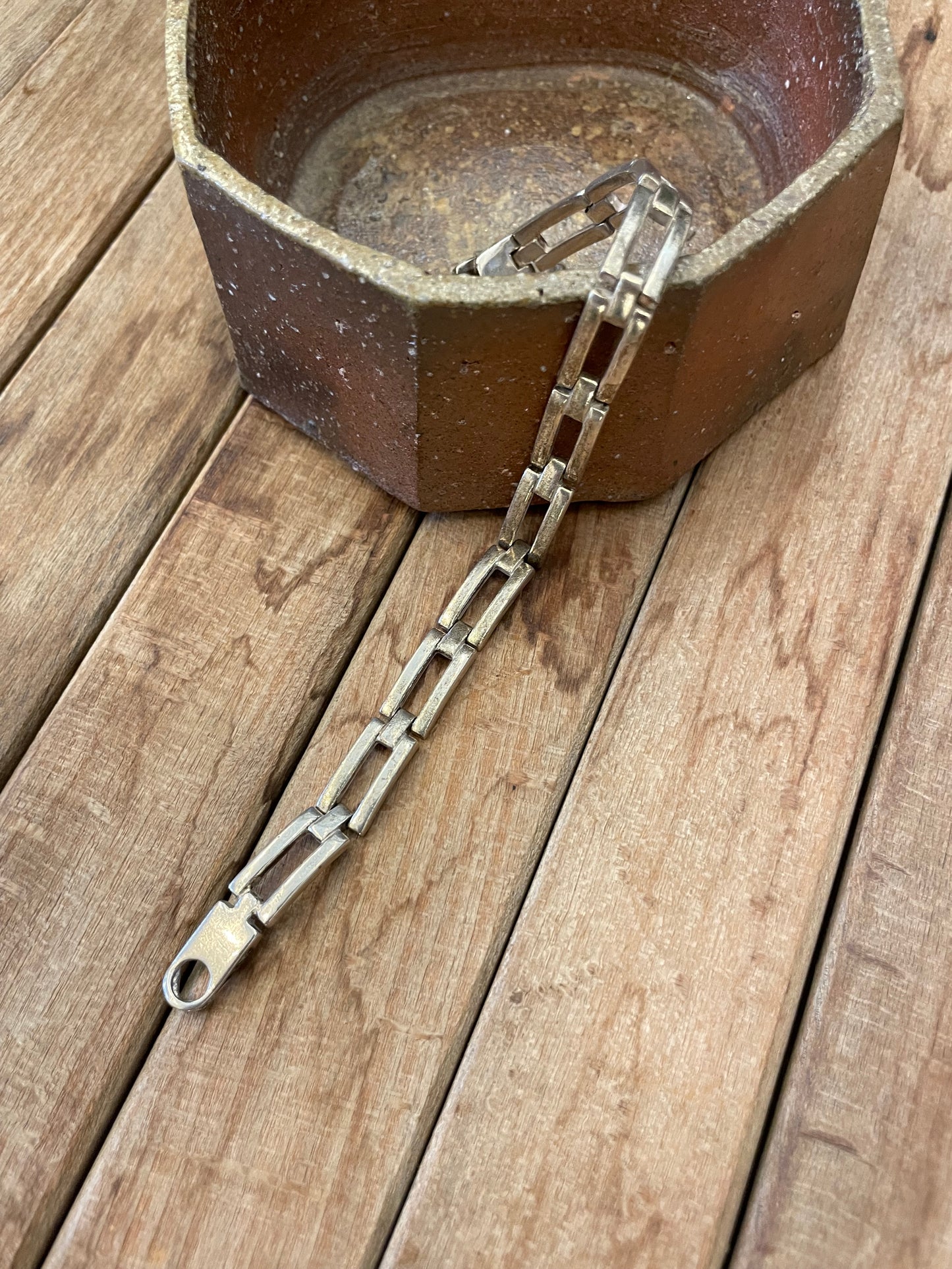 アンティークシルバーブレスレット  UK / Antique Silver Bracelet UK