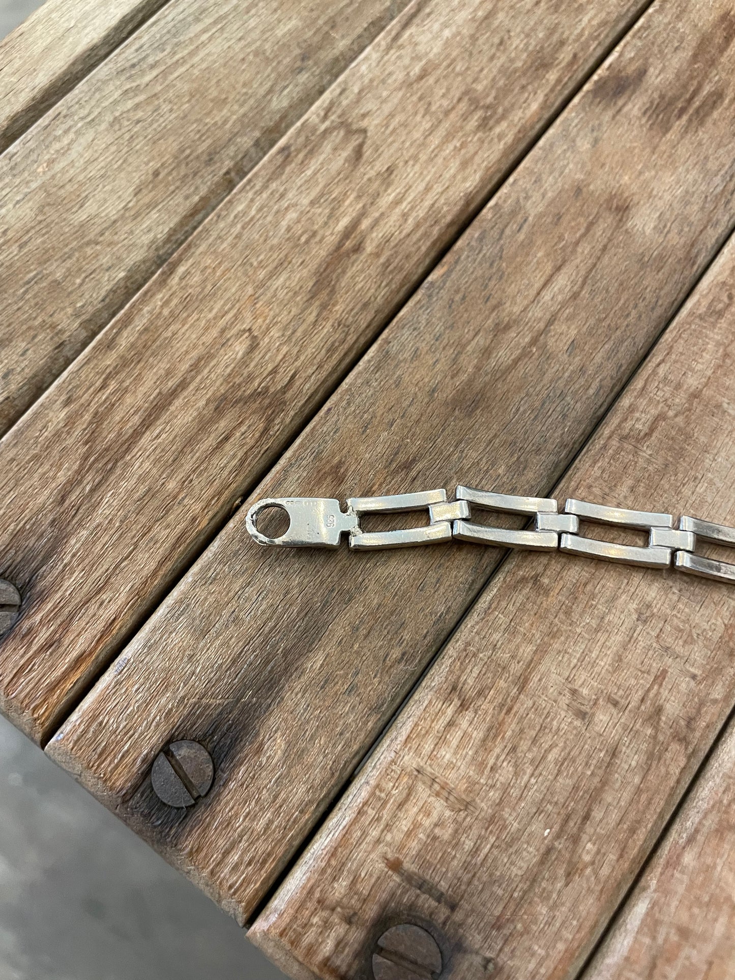 アンティークシルバーブレスレット  UK / Antique Silver Bracelet UK