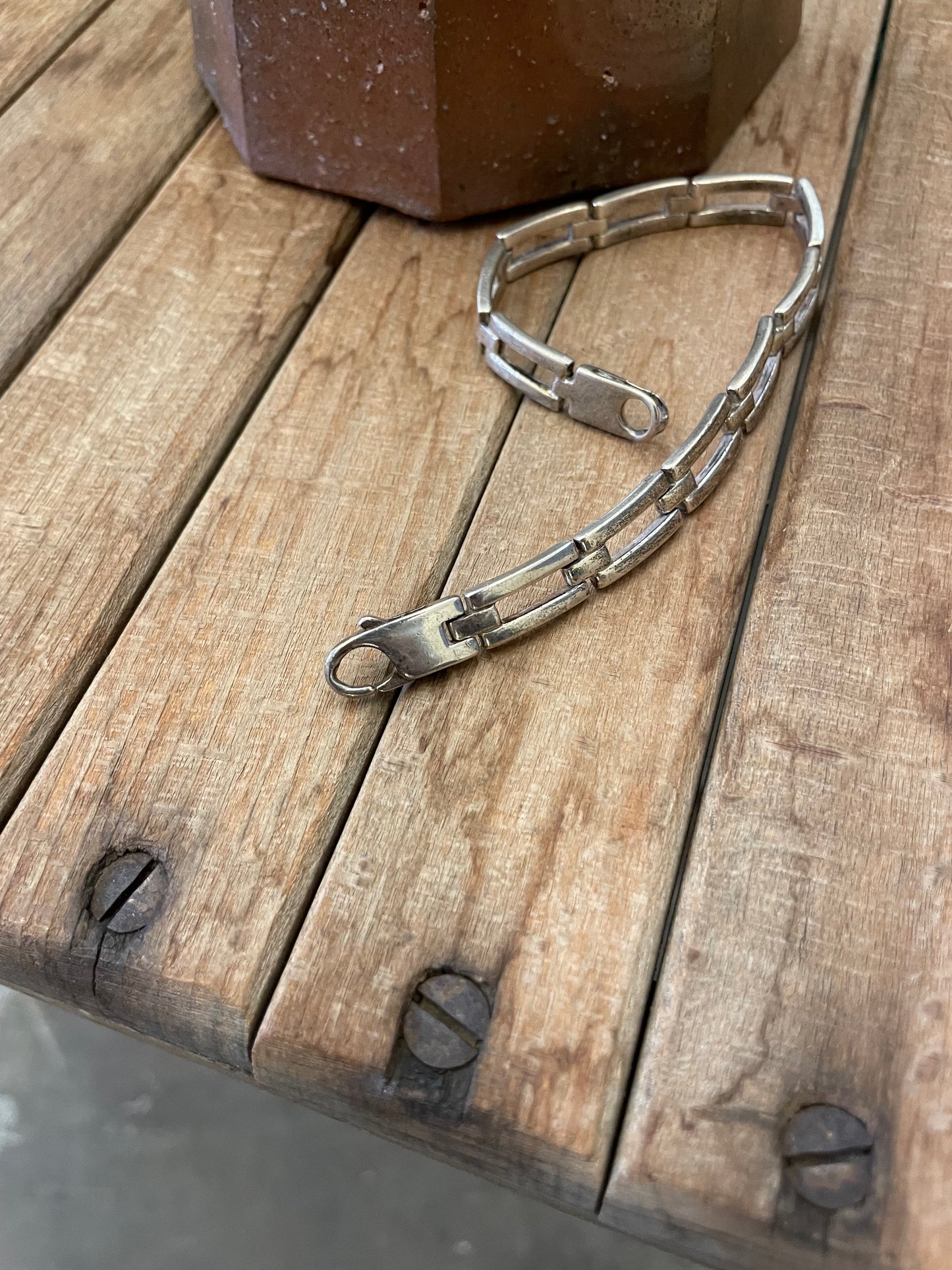 アンティークシルバーブレスレット  UK / Antique Silver Bracelet UK