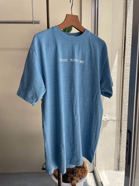 CDP 半袖ハンドダイチューブTシャツ / CDP SS hand dyed tube T-shirt