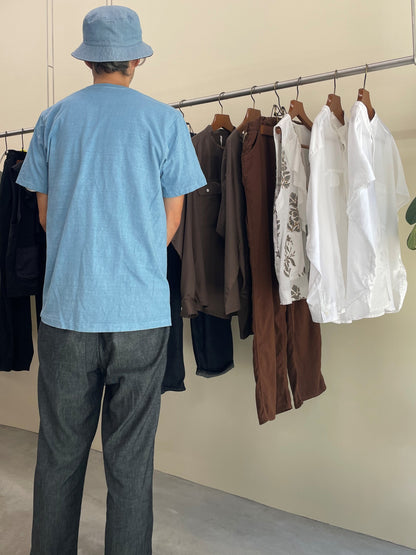 CDP 半袖ハンドダイチューブTシャツ / CDP SS hand dyed tube T-shirt