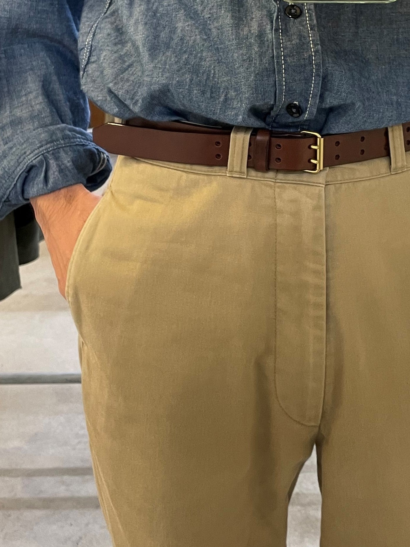 CDP フレンチアーミーナローベルト /CDP French Army narrow belt