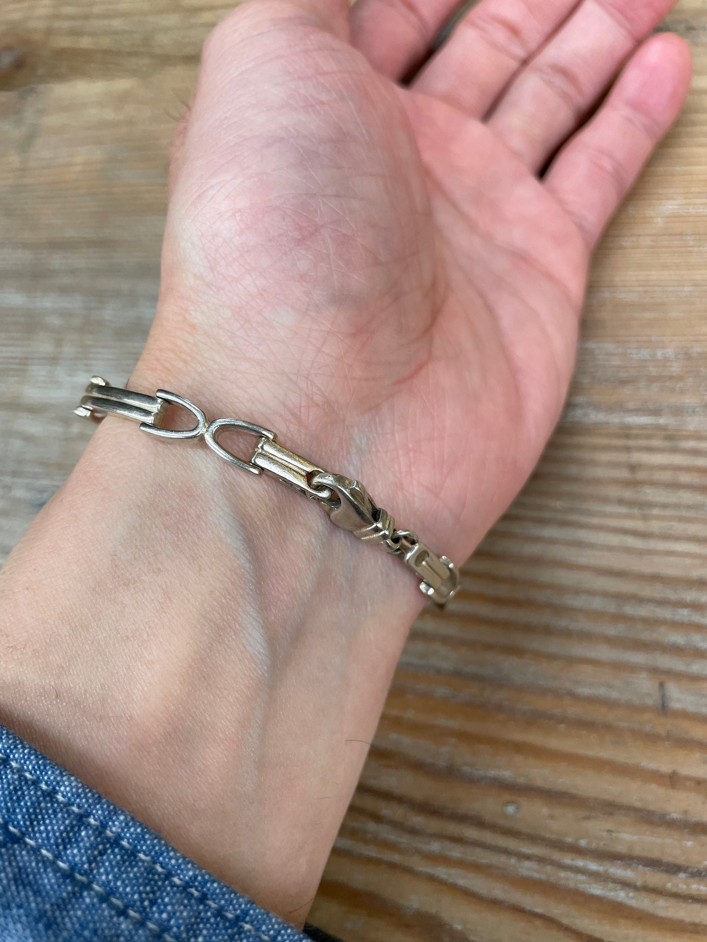 アンティークシルバーブレスレット UK / Antique Silver Bracelet UK