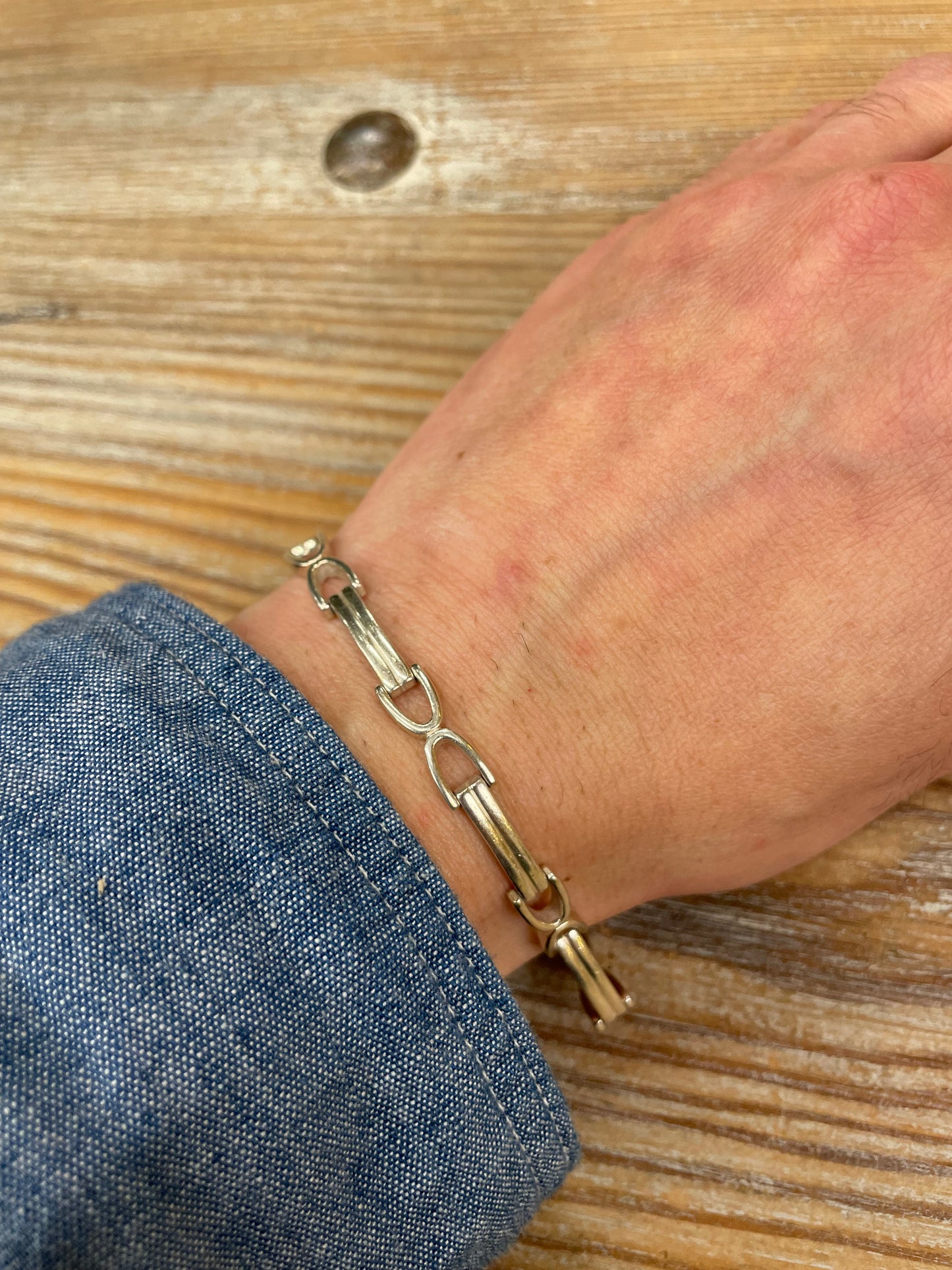 アンティークシルバーブレスレット UK / Antique Silver Bracelet UK