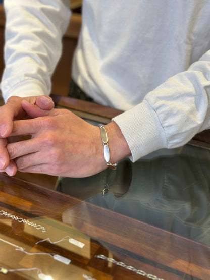 アンティークシルバーブレスレット UK /  Antique Silver Bracelet UK