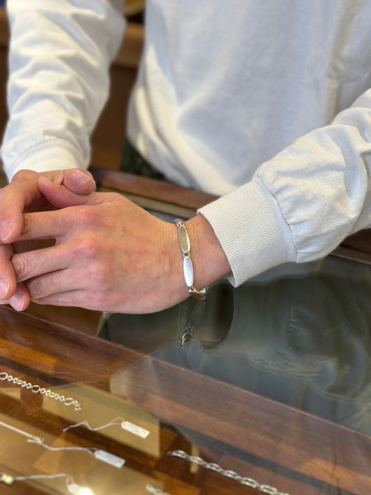 アンティークシルバーブレスレット UK /  Antique Silver Bracelet UK