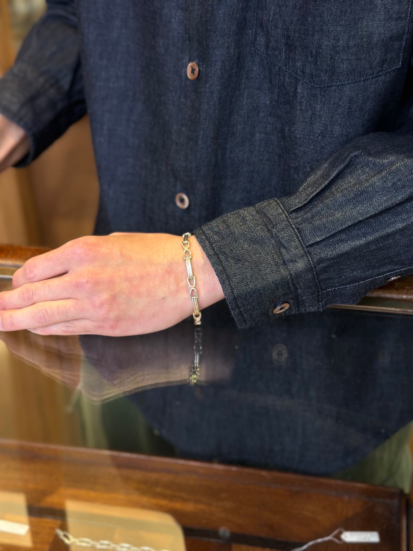 アンティークシルバーブレスレット UK / Antique Silver Bracelet UK