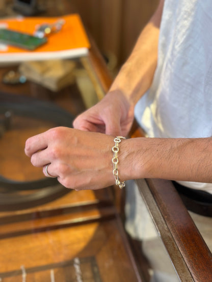 アンティークシルバーブレスレット メキシコ/ Antique silver Bracelet Mexico