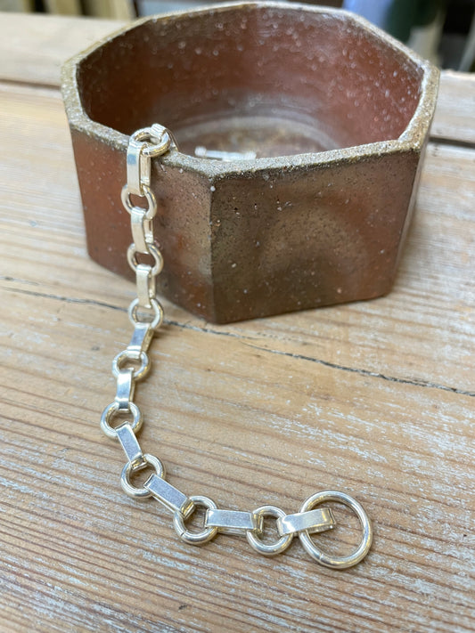 アンティークシルバーブレスレット メキシコ/ Antique silver Bracelet Mexico