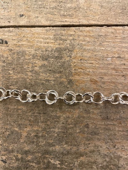 アンティークシルバーブレスレット メキシコ/  Antique silver Bracelet MEXICO