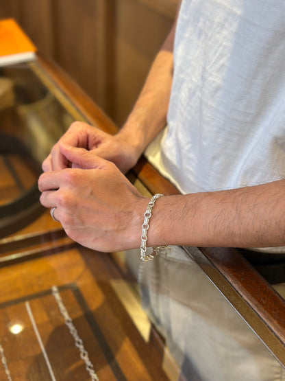 アンティークシルバーブレスレット メキシコ/  Antique silver Bracelet Mexico