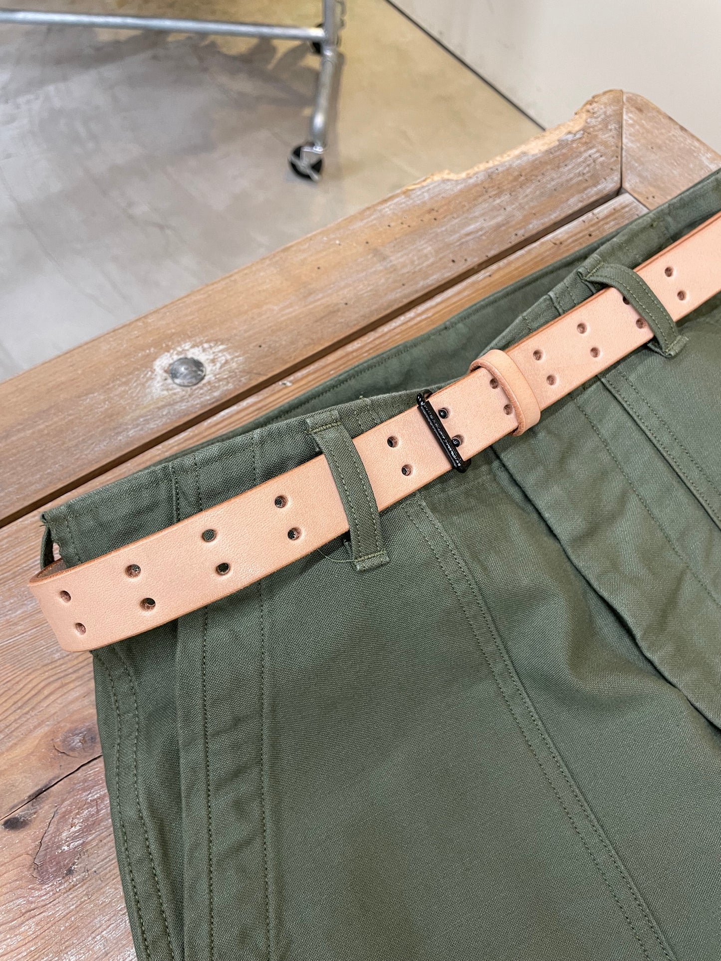 CDP フレンチアーミーナローベルト /CDP  French Army narrow belt