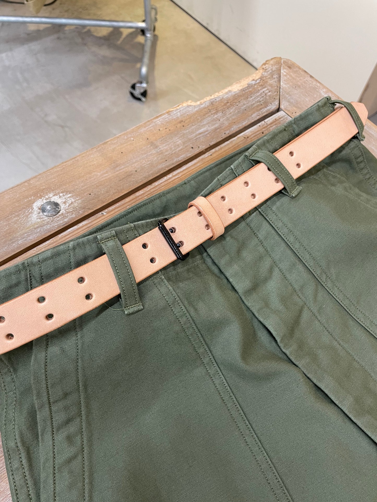 CDP フレンチアーミーナローベルト /CDP  French Army narrow belt