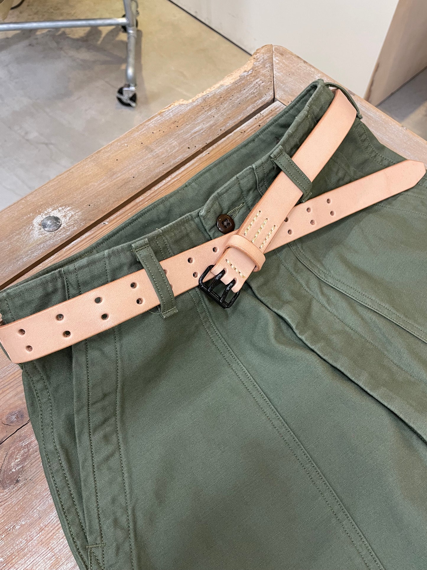 CDP フレンチアーミーナローベルト /CDP  French Army narrow belt