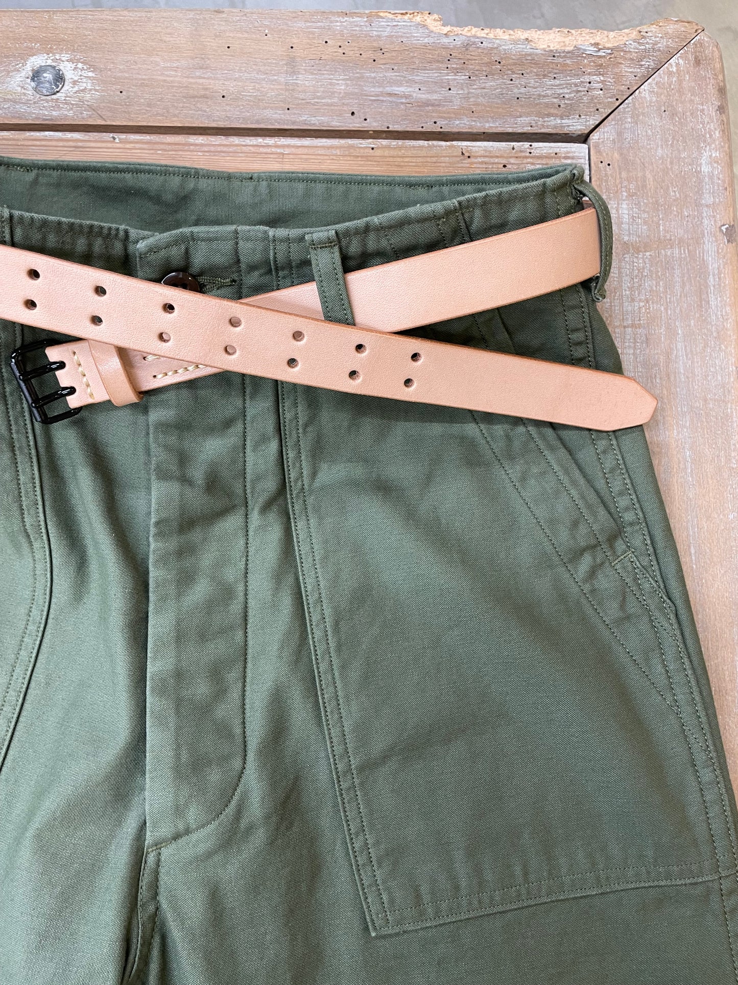 CDP フレンチアーミーナローベルト /CDP  French Army narrow belt