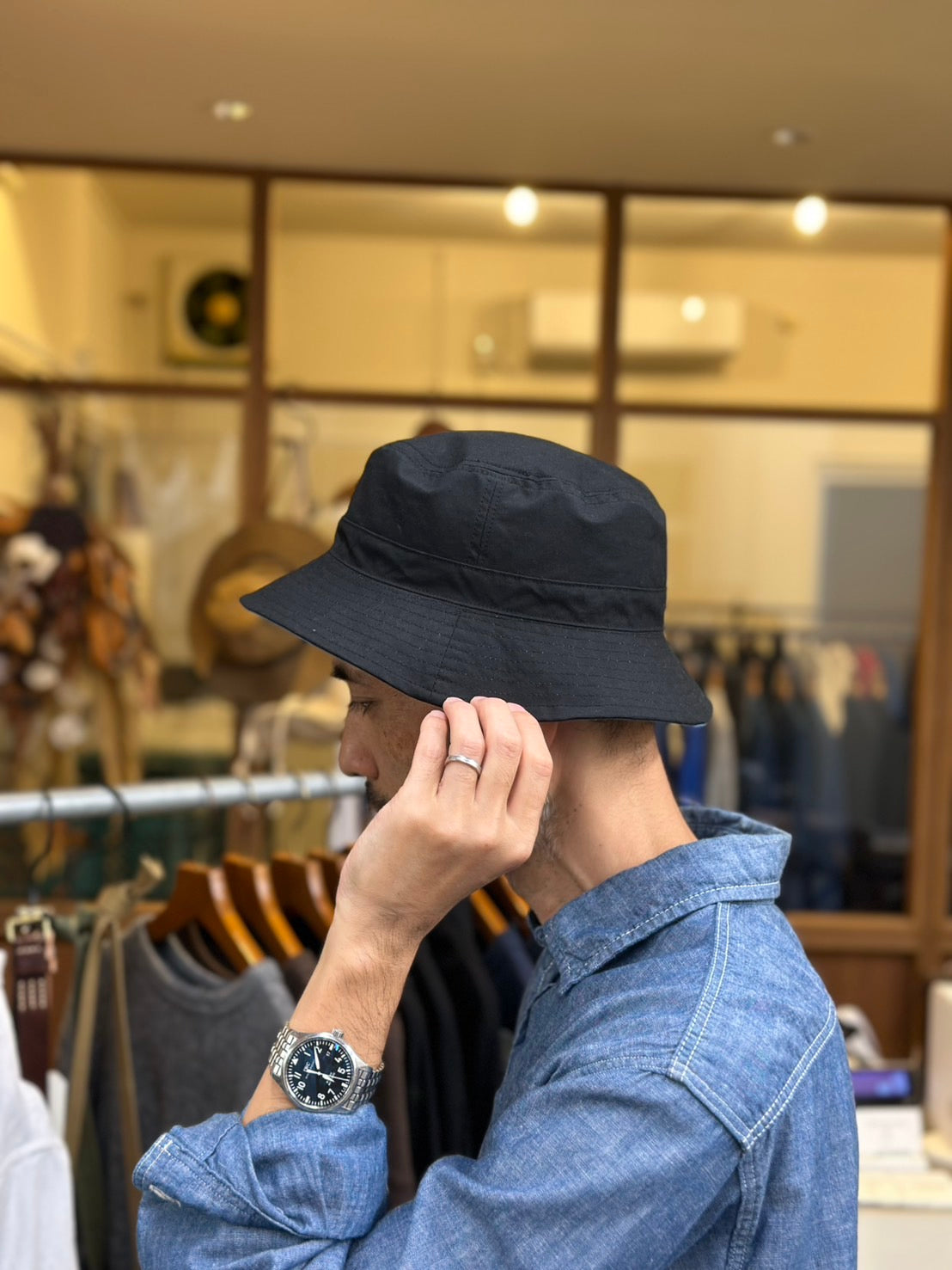 CDPリバーシブルバケットハット /CDP Reversible bucket hat