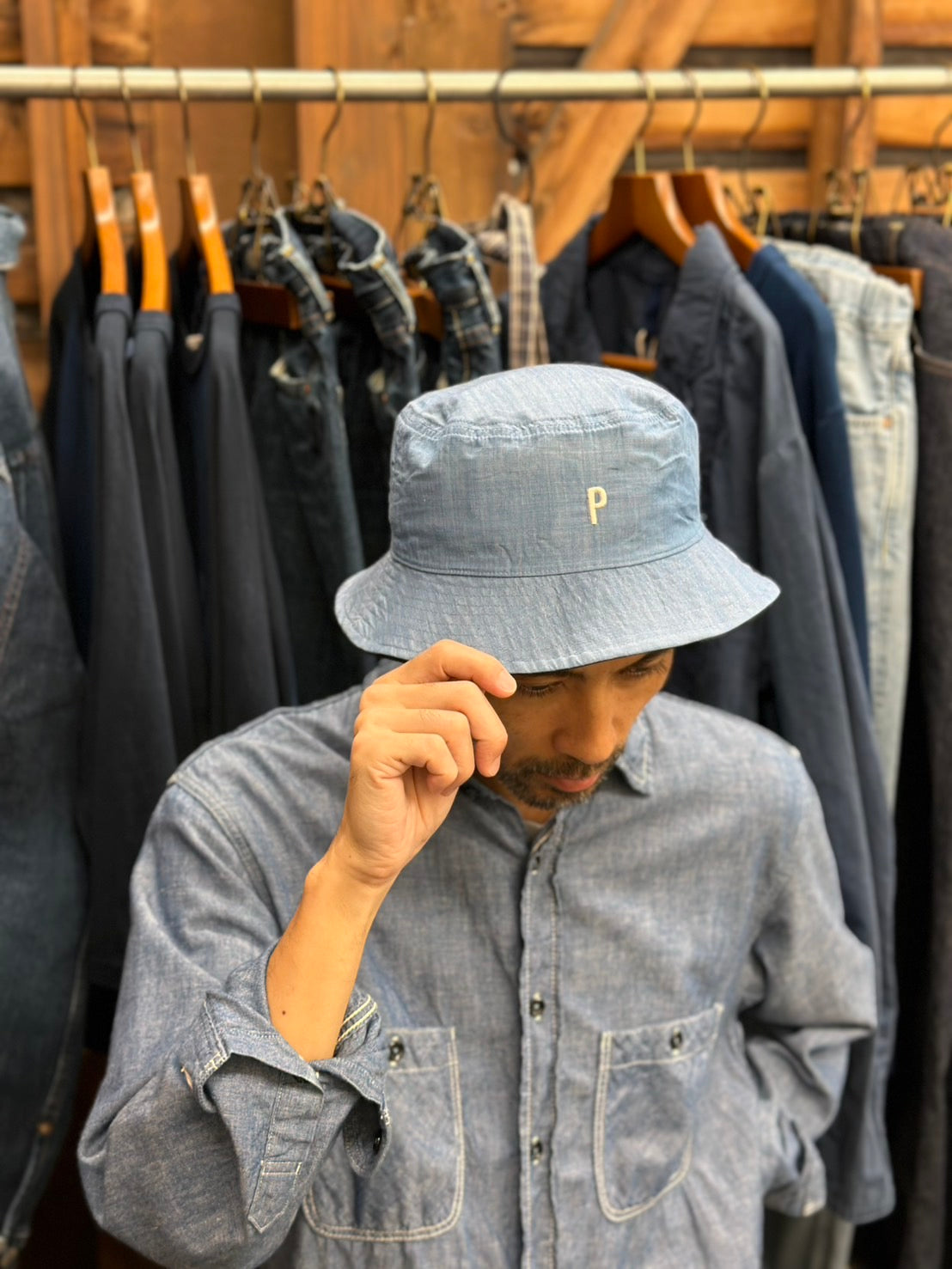 CDPリバーシブルバケットハット /CDP Reversible bucket hat
